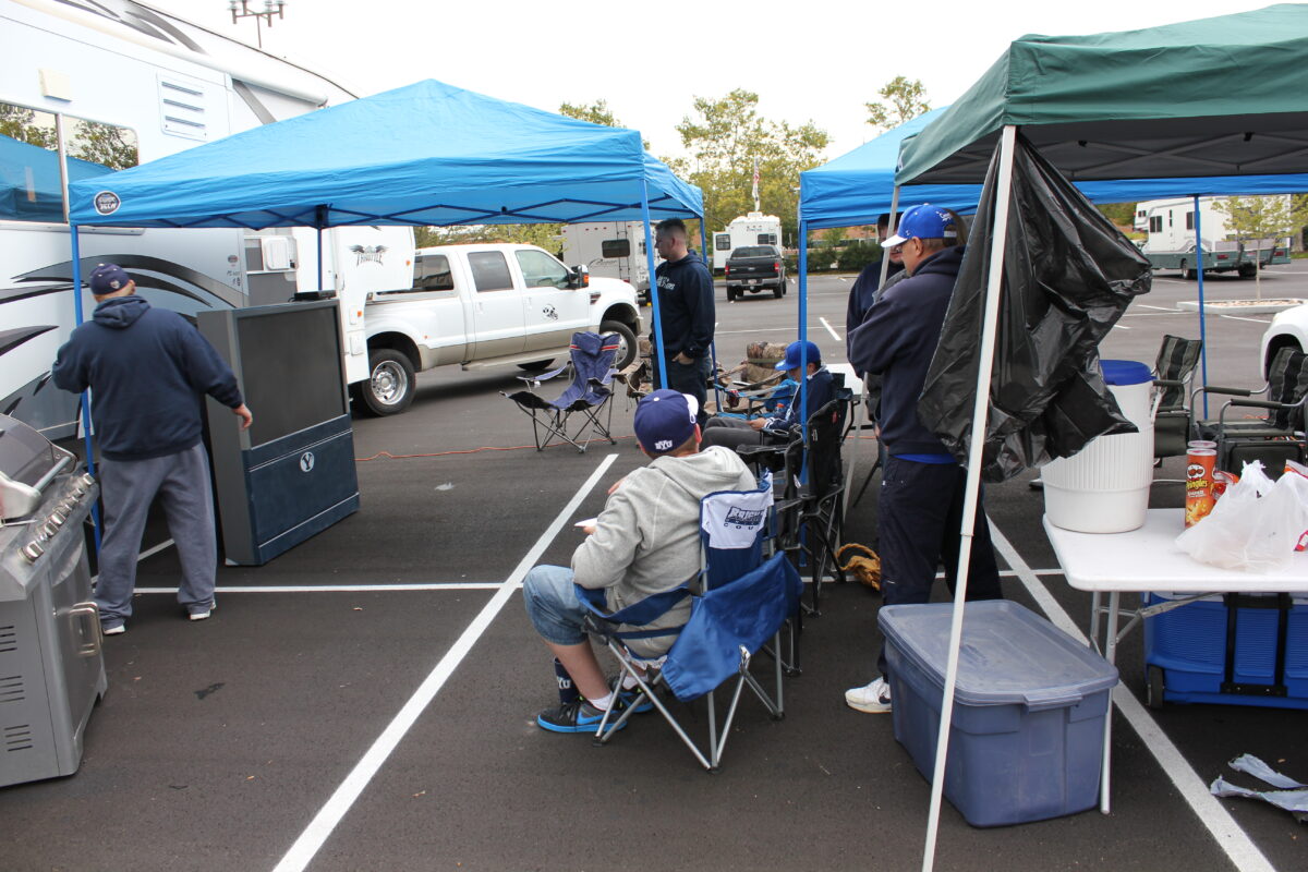 Some fans are bringing BYU tailgating to a whole new level News